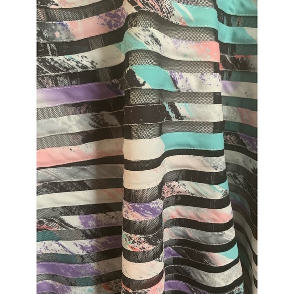 Parker Orion Multicolored Dress Sleeveless Women's Halter Dress Size Medium - Picture 3 of 7